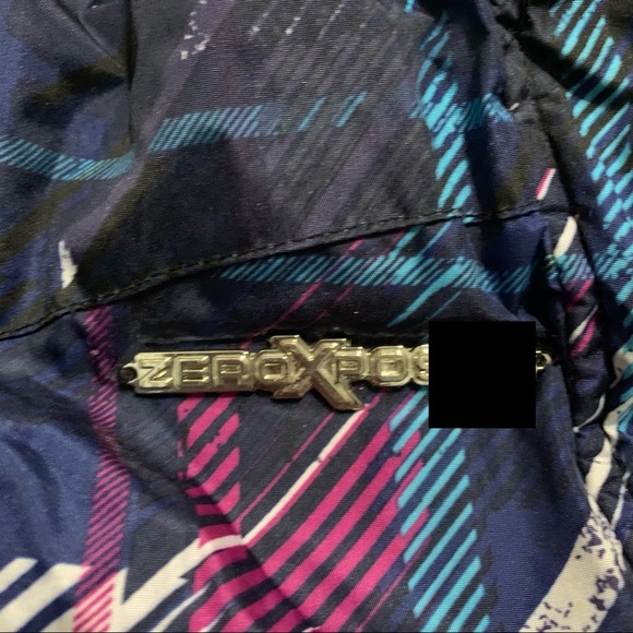 ZeroXposur Pink Blue KIDS Snow Jacket Sz 4 - Picture 4 of 8